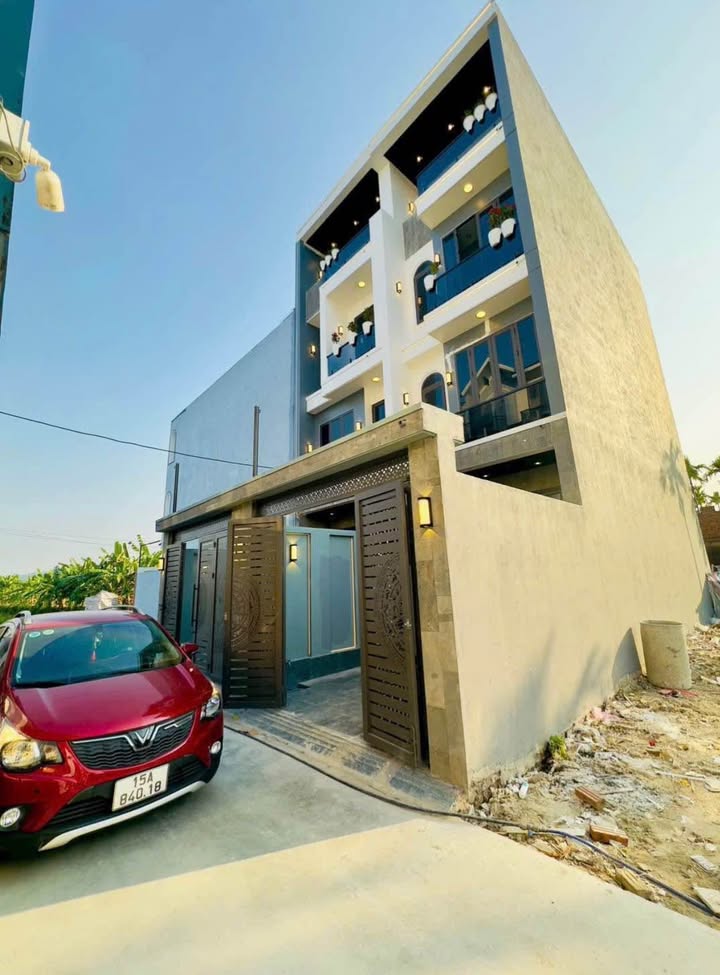 Nhà phố TDP Đào Yêu, Hồng Thái, Hải Phòng 64m² giá 3.25 tỷ - Thiết kế hiện đại, đầy đủ nội thất!