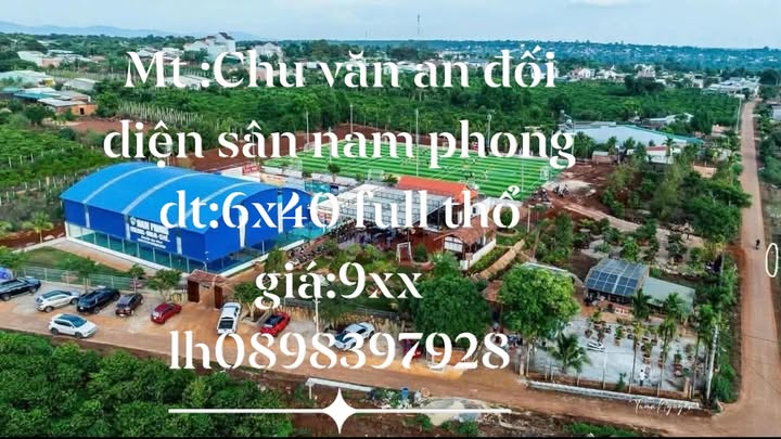 Đất nền mặt tiền đường Chu Văn An, Đăk Đoa, 240m² - Cơ hội đầu tư sinh lời!