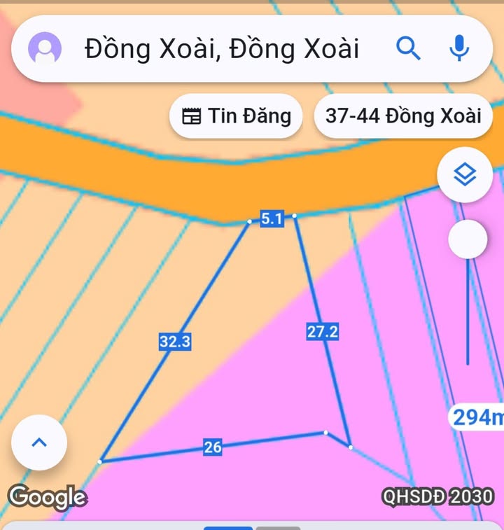 Đất nền Huyện Chơn Thành 400m² giá 600 triệu - Sổ đỏ chính chủ, mặt tiền 5m