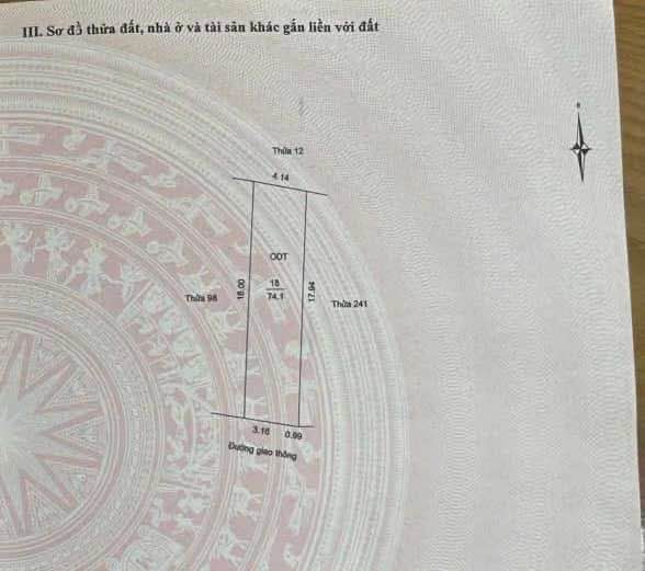 Đất nền Trần Khát Chân, Thanh Bình, Hải Dương 74m² giá 2.5 tỷ - Đầu tư sinh lời cao!