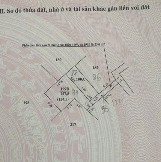 Đất nền Tổ 7 Yên Nghĩa 124m² giá 10.912 tỷ - Cơ hội đầu tư tuyệt vời!