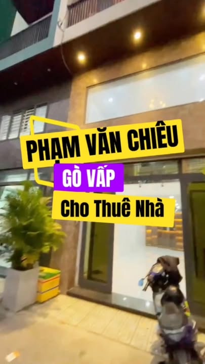 Cho thuê nhà Gò Vấp - Phạm Văn Chiêu - 3PN 4WC - Full nội thất chỉ 14 triệu