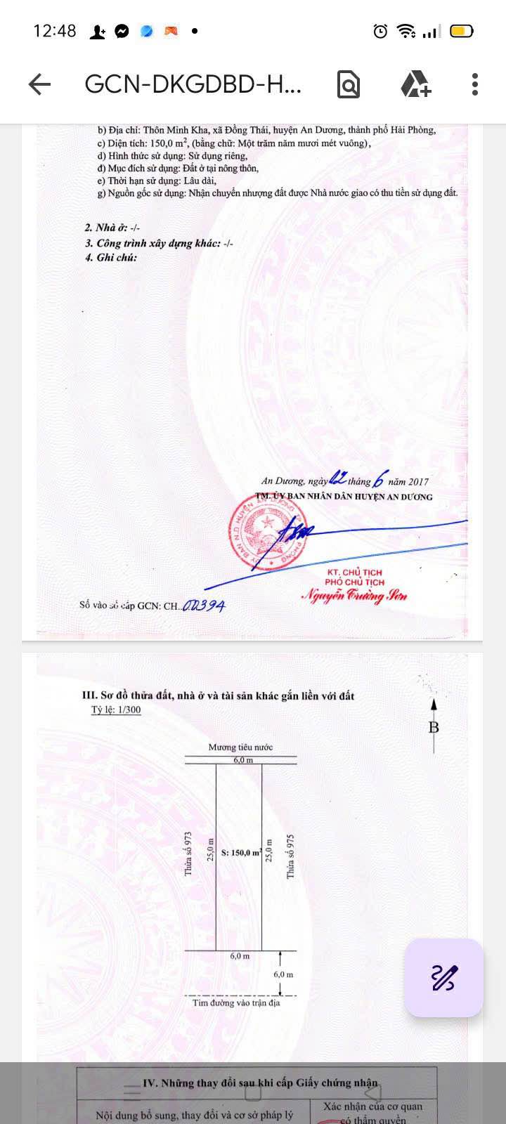 Đất Mặt Tiền Chợ Minh Kha, Hải Phòng 300m² giá 9 tỷ - Cơ hội vàng đầu tư!