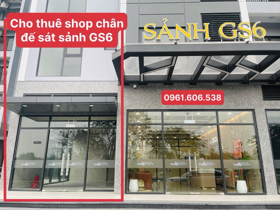 Shophouse cho thuê GS6 Tây Mỗ 35 triệu - Sát sảnh, hỗ trợ setup tháng đầu!