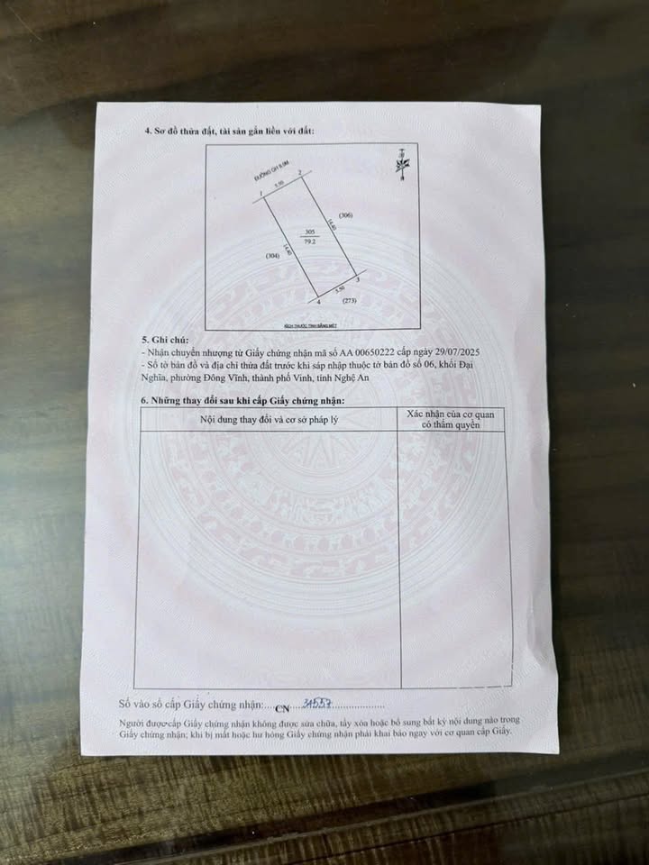 Nhà riêng khối Đại Nghĩa, Đông Vĩnh 79.2m² - Chính chủ bán gấp!