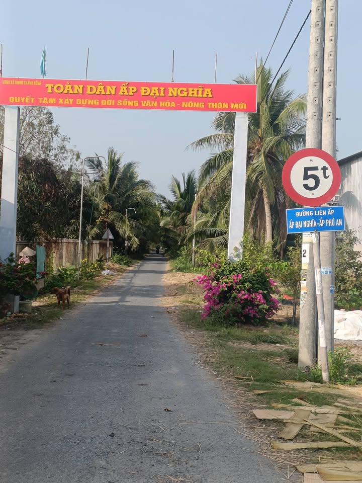 Đất nền xã Trung Ngãi Vĩnh Long 1000m² giá 850 triệu - Đường nhựa 5 tấn, sổ đỏ chính chủ!