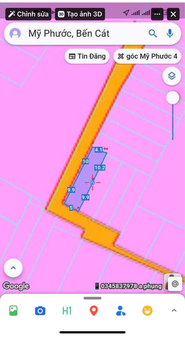 Đất nền Phường Mỹ Phước, Bến Cát, 100m², Giá chỉ 600 triệu - Đầu tư sinh lời!