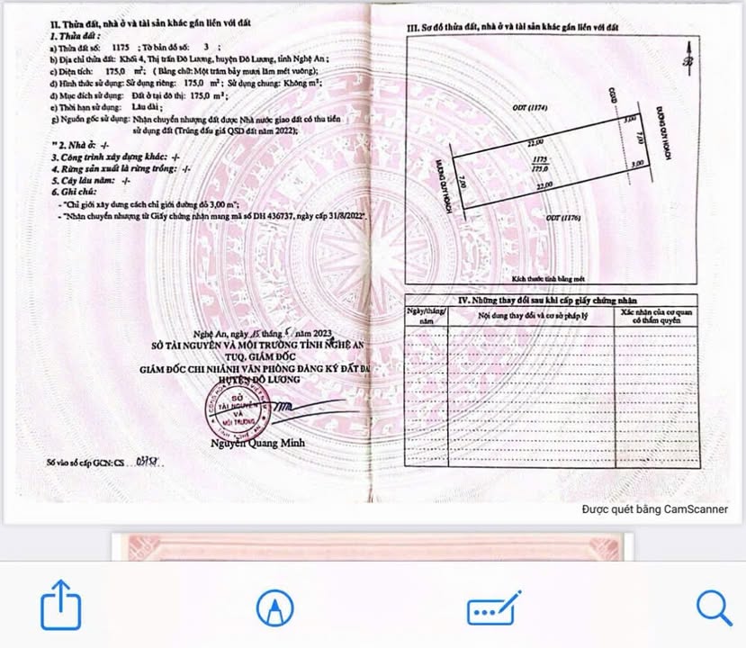 Đất nền Huyện Diễn Châu 175m² giá 3.1 tỷ - Mặt đường 24m, hướng Đông Bắc!