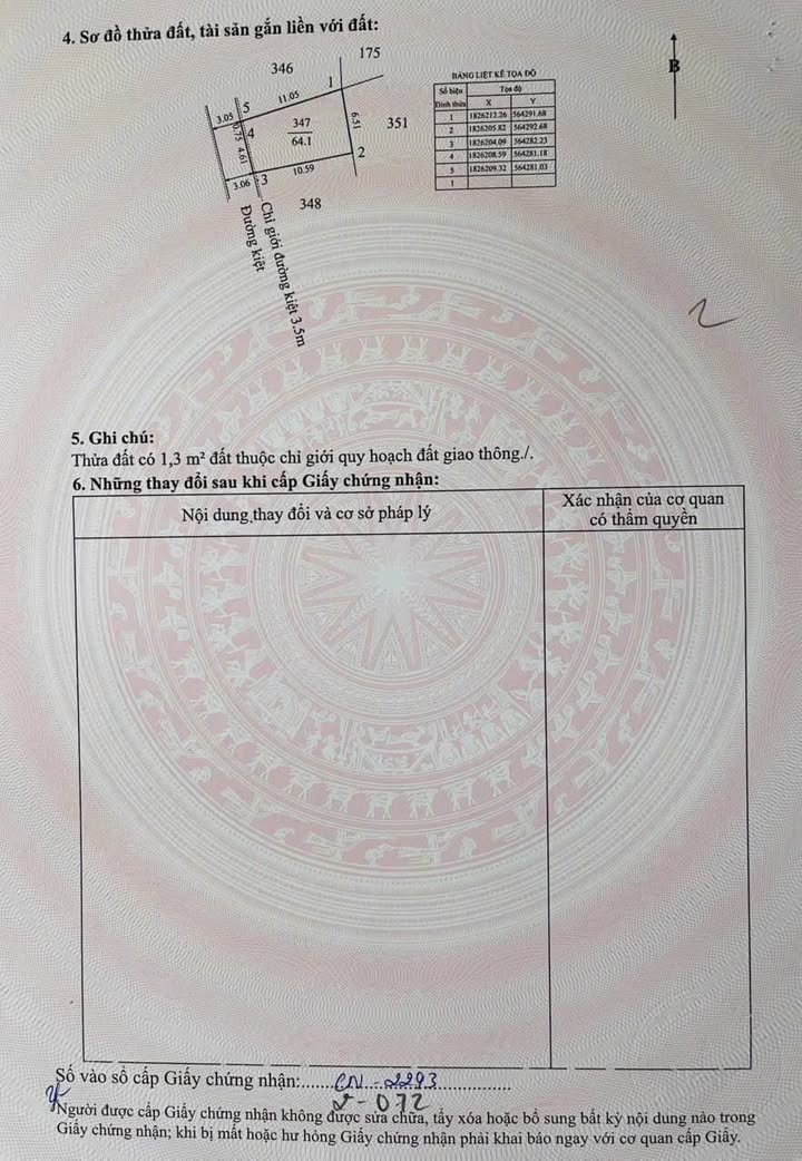 Bán đất Dưỡng Nỗ, TP Huế, 64m² - Giá chỉ 900 triệu VND!