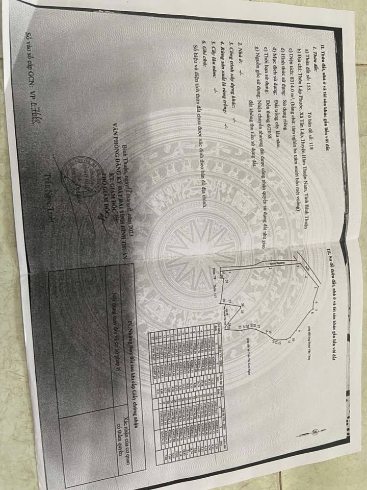 Đất nền mặt tiền Quốc lộ 1A, xã Tân Lập, 10.407m² giá 12.5 tỷ - Cần bán gấp!