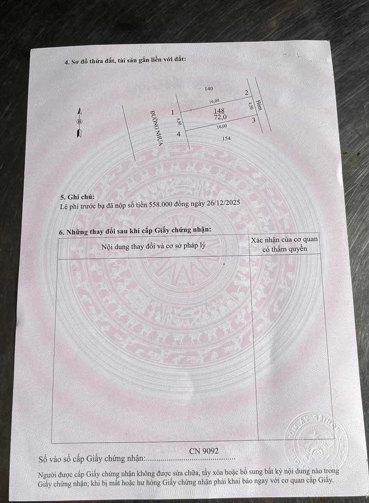 Đất nền KDC Thường Phước, Đồng Tháp 72m² giá 430 triệu - Pháp lý rõ ràng, sẵn sàng xây dựng!