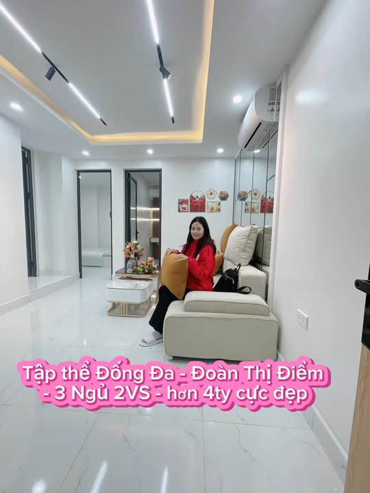 Căn hộ Đoàn Thị Điểm, Văn Miếu 75m² giá 4.8 tỷ - Vị trí đắc địa, sẵn sàng vào ở!