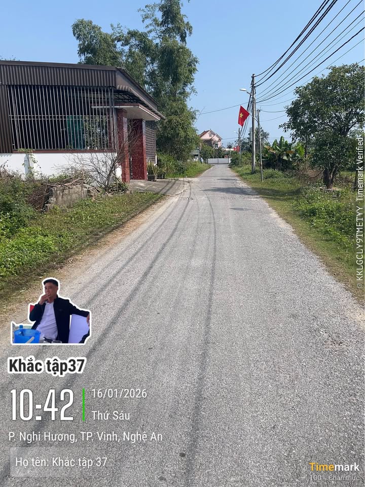 Đất nền Nghi Hương, TP Vinh 200m² giá 4xx tỷ - Mặt tiền rộng, hướng Nam thuận lợi!