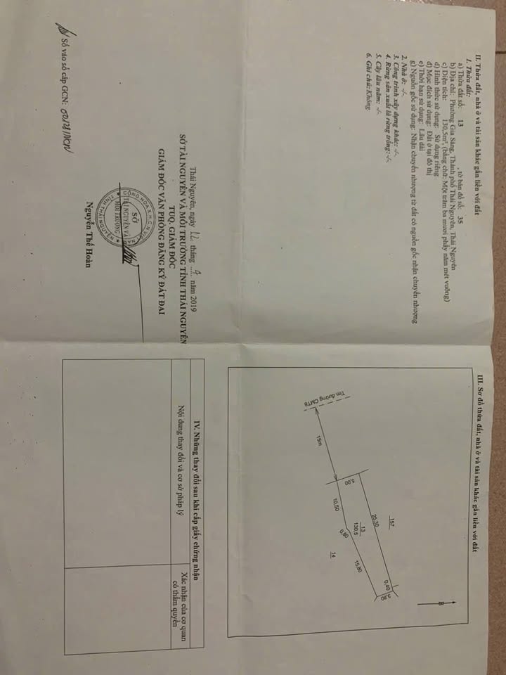 Bán nhà mặt tiền đường Cách Mạng Tháng Tám, Thái Nguyên 130m² giá 7 tỷ - Vị trí kinh doanh đắc địa!