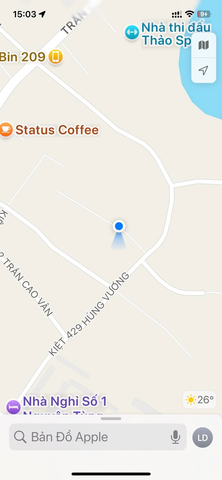 Nhà cho thuê hẻm Trần Cao Vân, Tam Kỳ - Gần trường học các cấp, giá thỏa thuận!