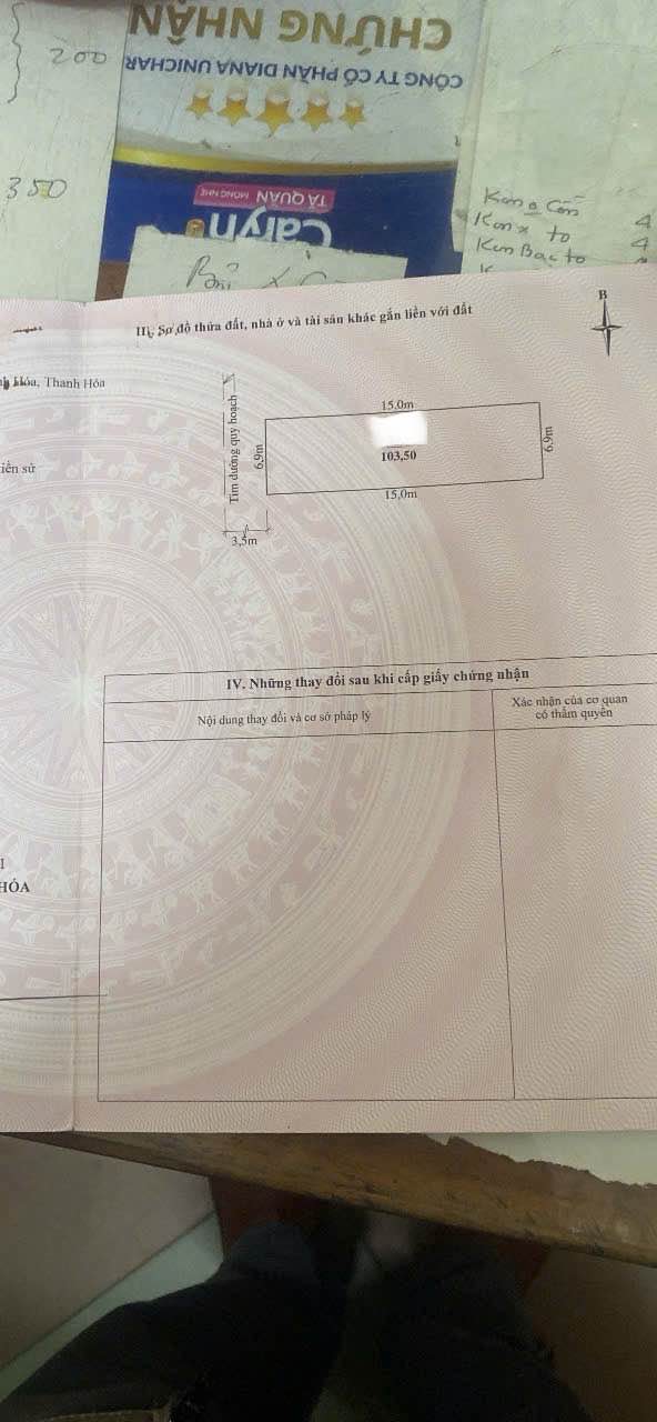 Nhà riêng Phú Sơn, Thanh Hóa 100m² giá 4 tỷ - Mặt tiền rộng, thuận tiện giao thông!