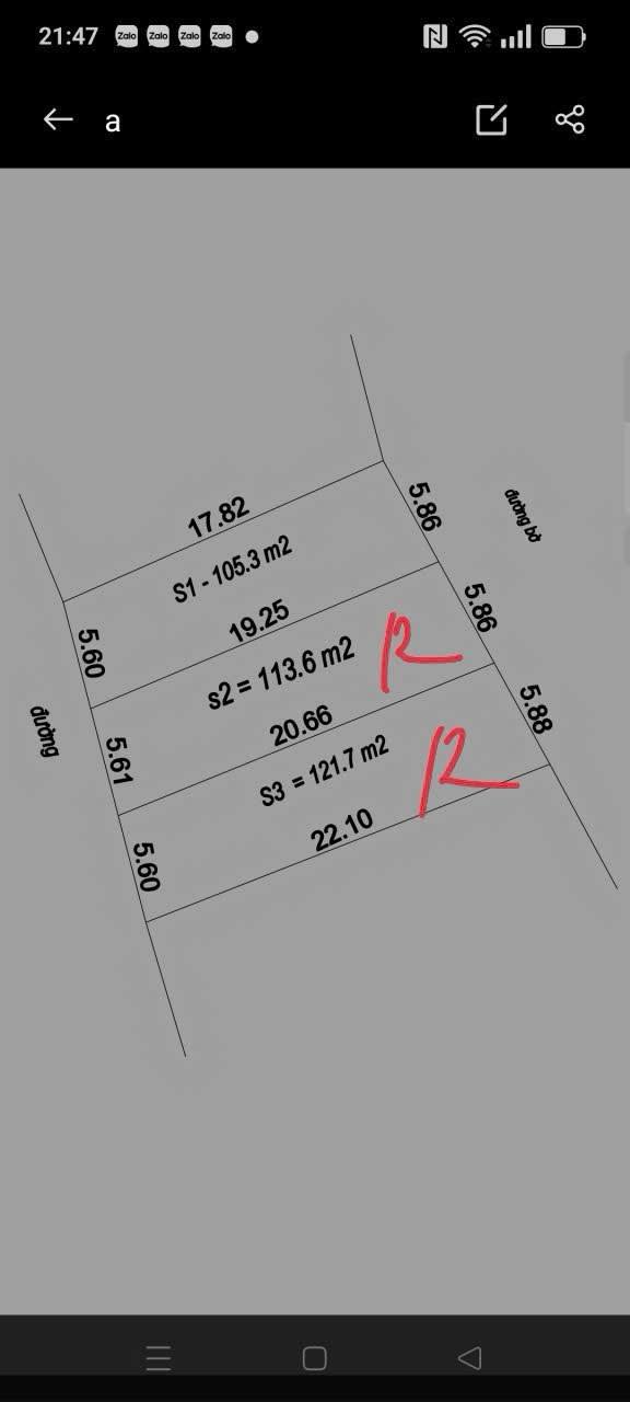 Đất Nghi Ân, TP Vinh 105m² giá 2.25 tỷ - Dân cư đông đúc, cơ hội đầu tư tốt!