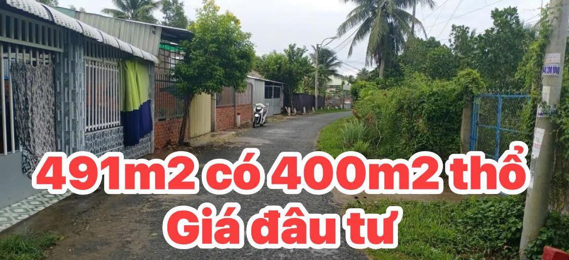 Đất thổ cư P. Trà An, Q. Bình Thủy 491m² giá 4 tỷ - Cơ hội đầu tư tuyệt vời!