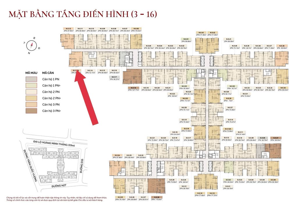 Căn hộ FPT Plaza 4, Đà Nẵng 90,31m² giá thỏa thuận - View quảng trường lớn cực đẹp!