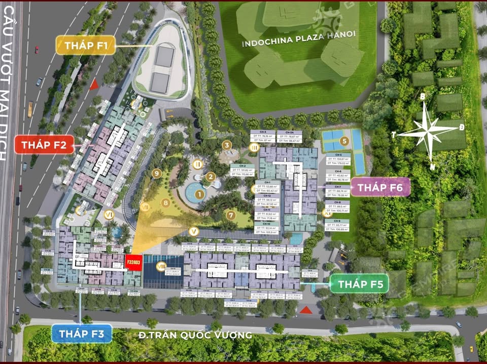 Căn hộ F3, Quận Bắc Từ Liêm 95m² - Căn góc đẹp, giá thỏa thuận!