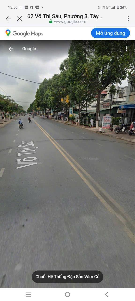 Bán gấp FrontHouse 2 mặt tiền Võ Thị Sáu, Tây Ninh 135m² - Đối diện trường học