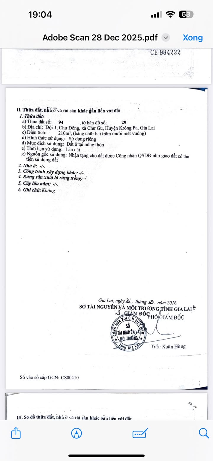 Nhà riêng xã Ia Rsai, Gia Lai 210m² giá chỉ 900 triệu - Chính chủ bán gấp!