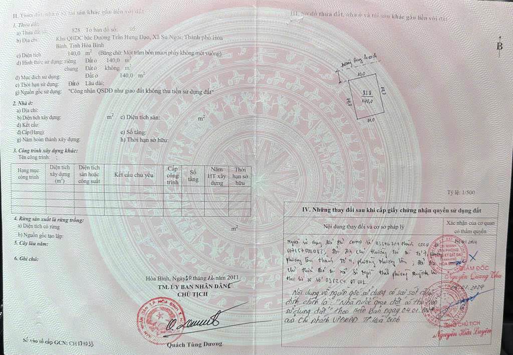 Bán FrontHouse mặt tiền 10m khu quy hoạch dân cư Bắc Trần Hưng Đạo 140m² - Cơ hội đầu tư hấp dẫn!