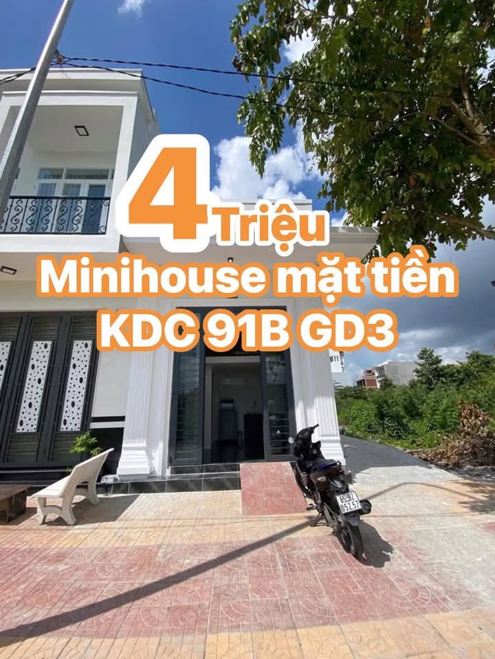 Nhà mini cho thuê tại KDC 91B, Cần Thơ - Diện tích 20m² chỉ 4 triệu/tháng!
