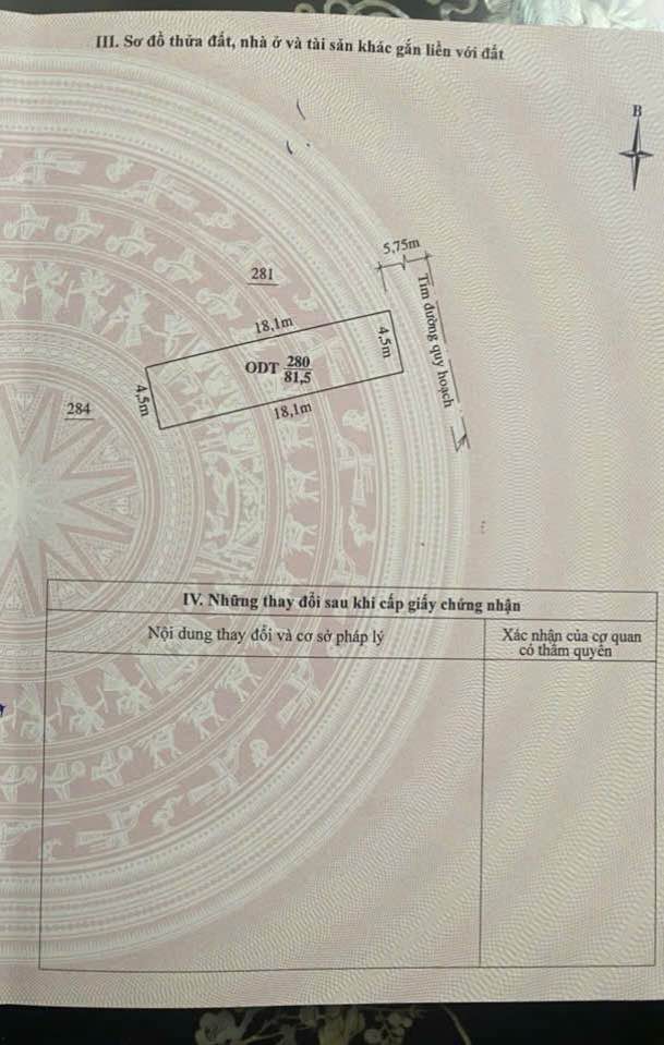 Đất nền Khu công nghiệp Hoàng Long, Thanh Hóa 81,5m² giá 1.3 tỷ - Đầu tư sinh lời ngay!