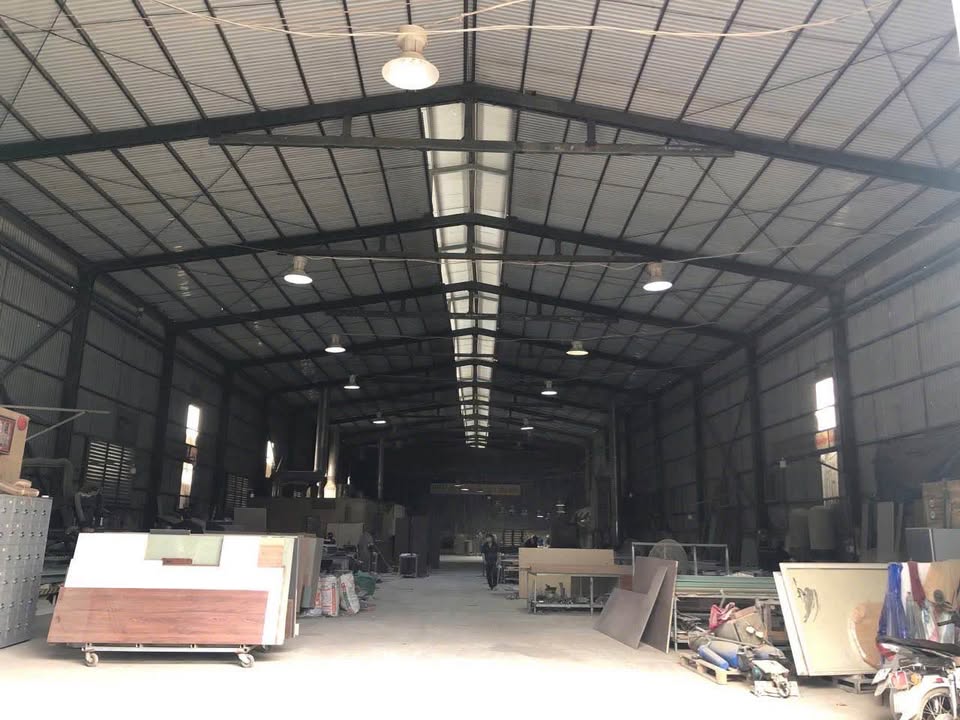 Kho xưởng cho thuê tại Quốc Oai 1000m² - Đường cont ra vào thoải mái!