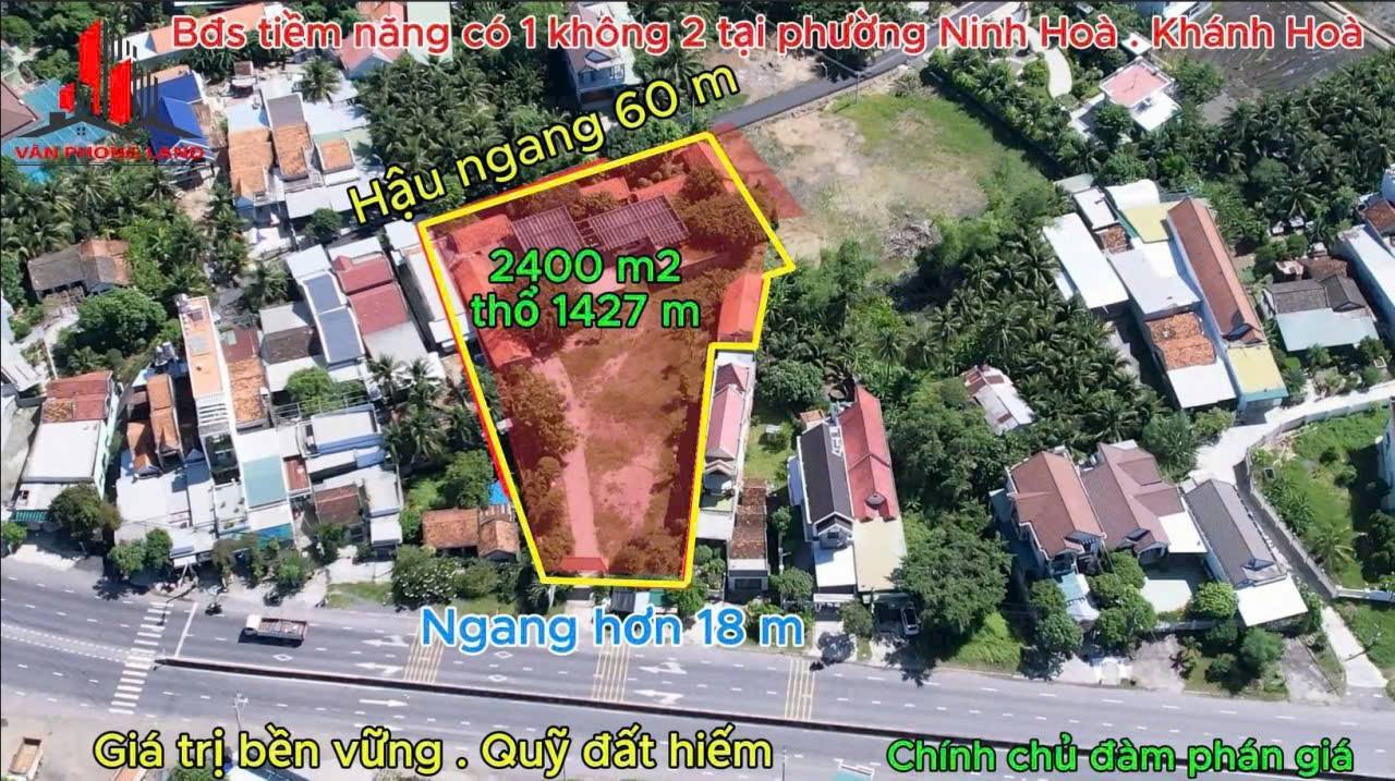 Đất Nền Phường Ninh Đa, Thị Xã Ninh Hòa 2400m² - Đầu tư sinh lời ngay!
