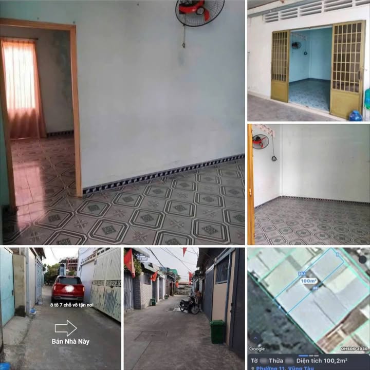 Nhà cấp 4 hẻm 780 Bình Giã 100m² giá 2.55 tỷ - Đầu tư sửa chữa hoặc xây mới!