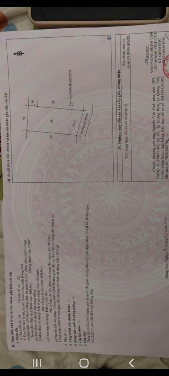 Đất nền tại Chợ Trị An, Đồng Nai 324m² giá 2 tỷ - Vị trí đắc địa, dễ dàng tách lô!