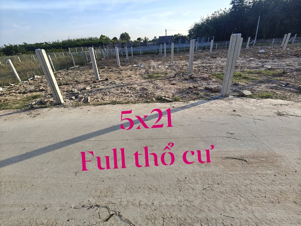 Đất nền xã Hiệp Thạnh, Gò Dầu 105m² giá 420 triệu - Đất thổ cư, dân cư đông đúc!