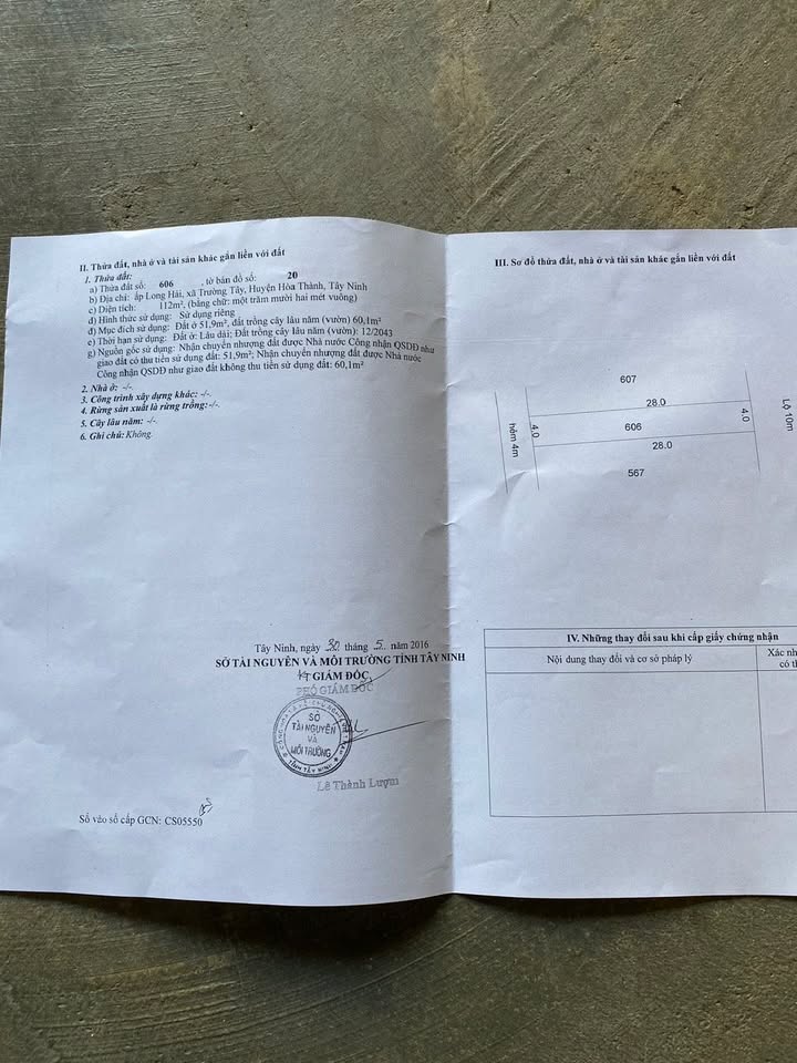 Nhà cấp 4 hẻm Trần Phú, Tây Ninh 112m² giá 720 triệu - Sổ đỏ chính chủ