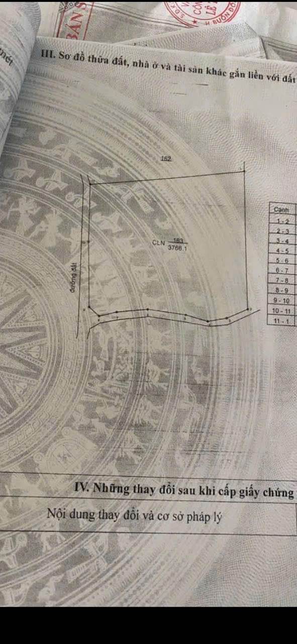 Đất nền buôn Đung, Nam Ka, Huyện Lắk 2880m² giá 1.08 tỷ - Đường ô tô vào tận nơi!