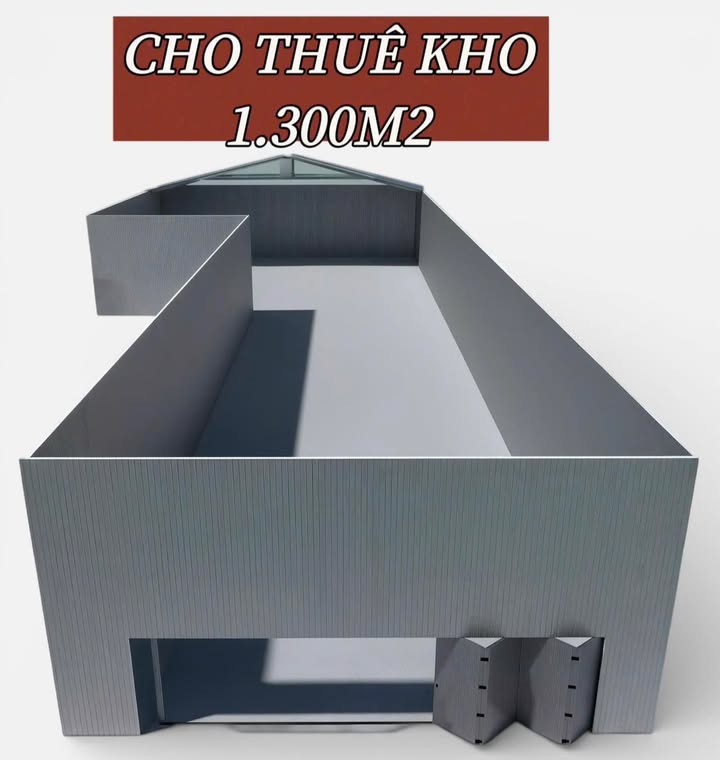 Kho cho thuê tại xã Phù Đổng, huyện Từ Sơn 1.300m² giá 71.5 triệu - Đường lớn xe tải ra vào thoải mái!
