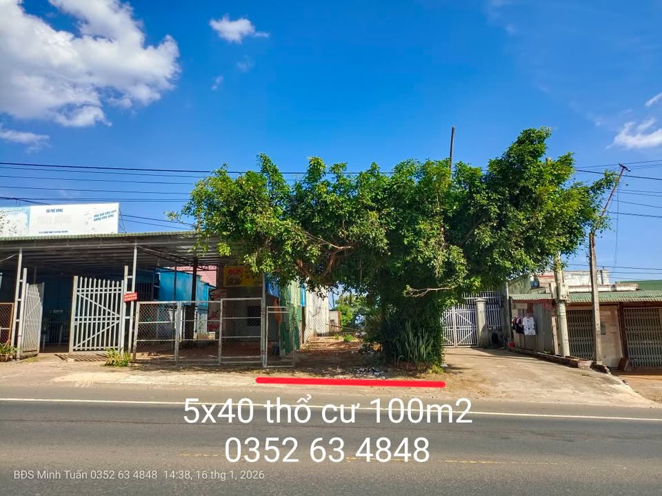 Bán mặt tiền QL14, phường Nghĩa Thành, Gia Nghĩa 200m² - Đầu tư kinh doanh sinh lời