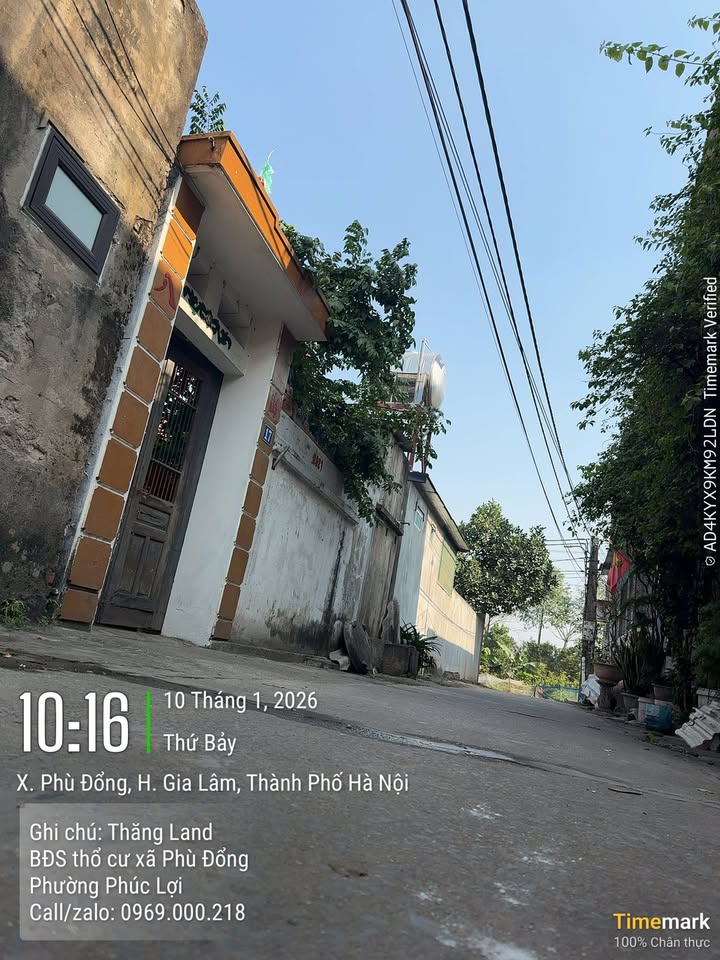Đất nền Xã Phù Đổng, Huyện Gia Lâm, 80m² giá 5 tỷ - Mặt tiền rộng, pháp lý rõ ràng!