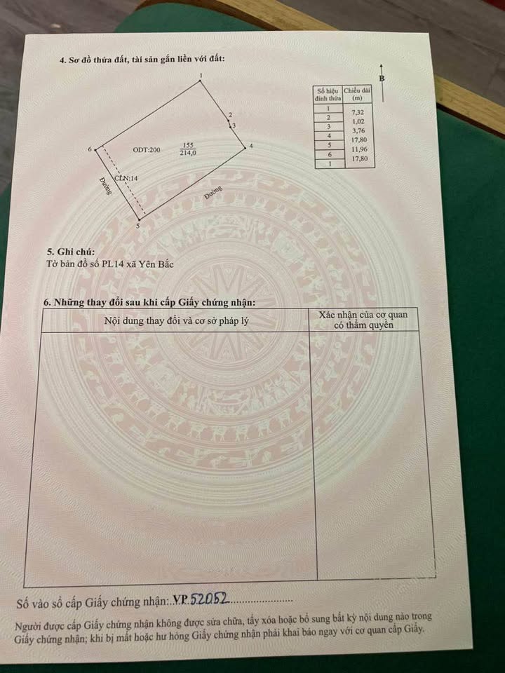 Đất nền TDP Trại Quan Nha - 214m² 2 mặt tiền ô tô - Cơ hội đầu tư tuyệt vời!