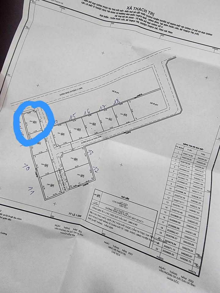 Đất đấu giá Thạch Trị 13.21m² giá 2xxx - Mặt tiền đẹp, vị trí thuận lợi!