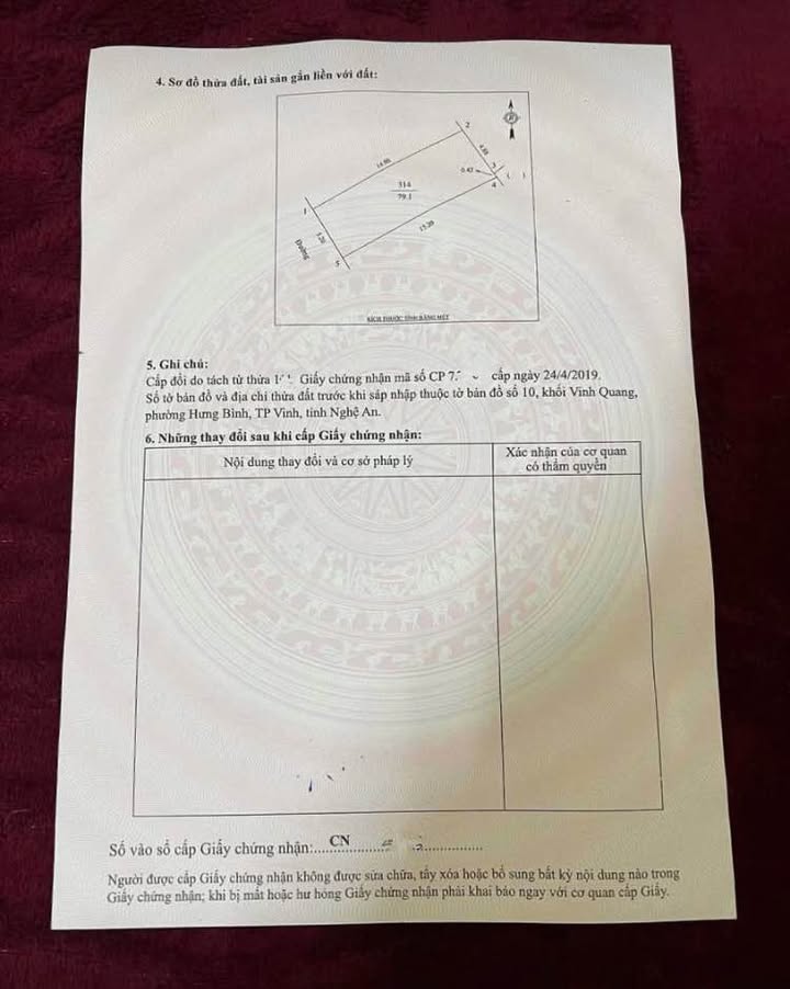 Đất nền Phường Hưng Bình TP Vinh 79.1m² giá 3.08 tỷ - Tiện ích đầy đủ cho cuộc sống an lành!