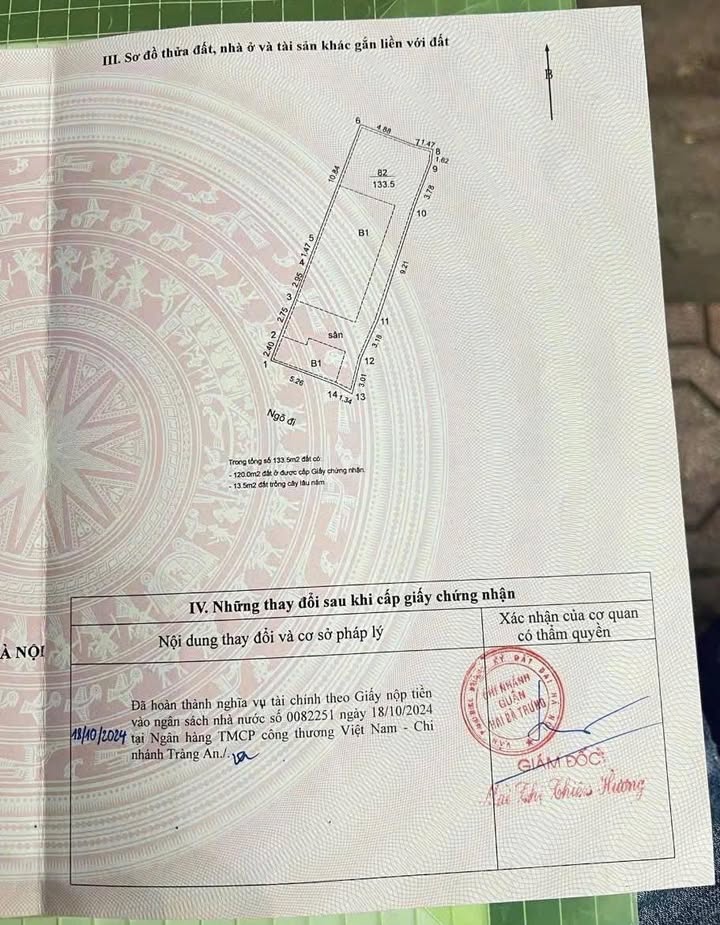 Đất kinh doanh mặt ngõ ô tô Kim Ngưu 134m² giá 30.5 tỷ - Cơ hội đầu tư tuyệt vời!