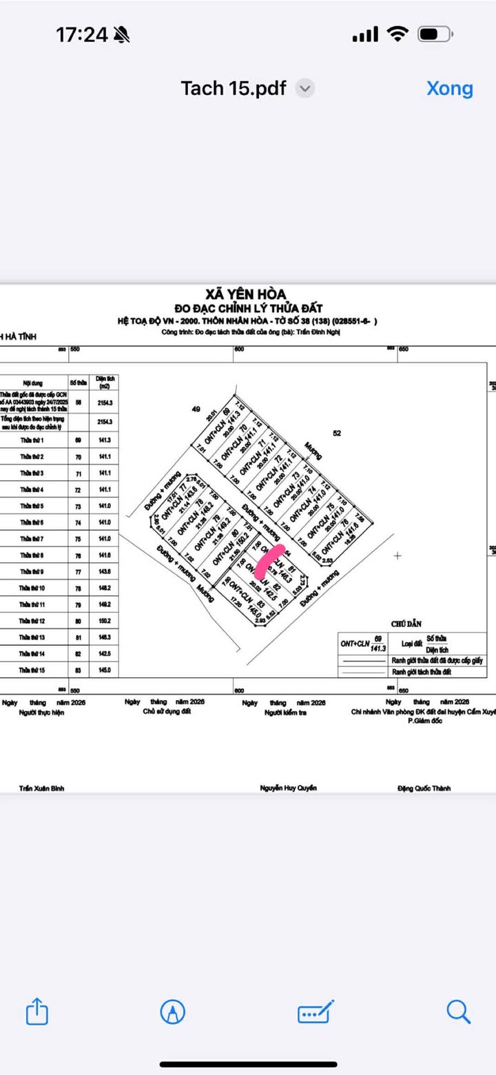 Đất dự án Fo Nhân Hòa Yên Hòa 100m² giá chỉ 3xx triệu - Cơ hội đầu tư cực hấp dẫn!
