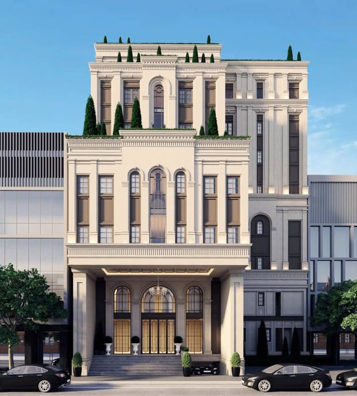 Cho thuê Tòa nhà Khách Sạn Đội Cấn Ba Đình 240m² - Thiết kế hiện đại, đầy đủ nội thất