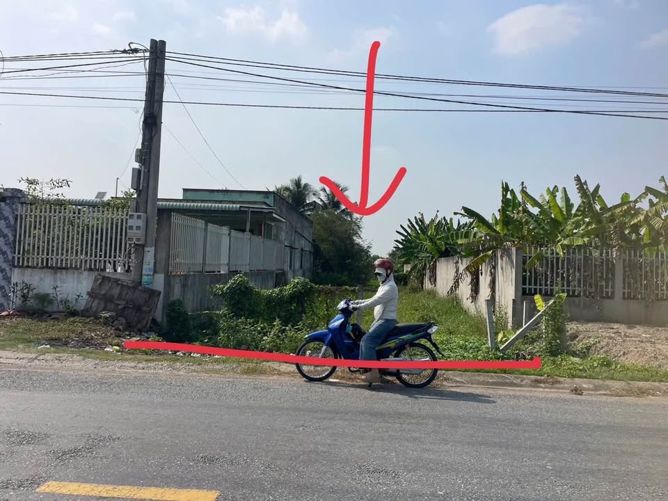 Đất thổ cư 540m² mặt tiền ĐT833B, xã Phước Vân, Cần Đước - Giá chỉ 5.5 tỷ!