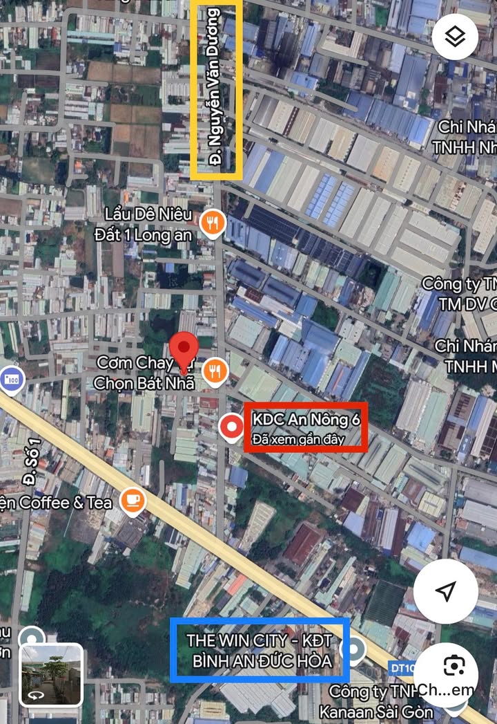 Đất thổ cư Đức Hòa Đông 117m² giá 1.35 tỷ - Khu vực đông dân, tiện ích đầy đủ!