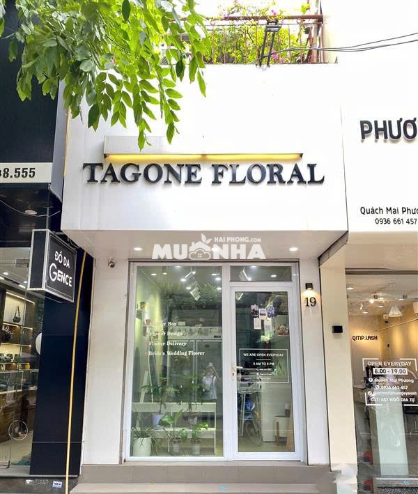 Nhà mặt đường Lương Khánh Thiện, Hải Phòng 61.2m² - Chính chủ, nở hậu chữ L, cho thuê ổn định!