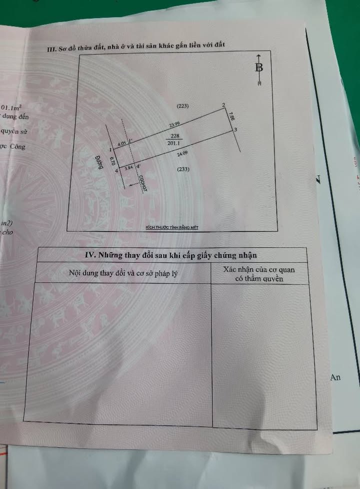 Đất nền mặt đường Chính Đích Hưng Chính 201m² - Đầu tư sinh lời ngay!