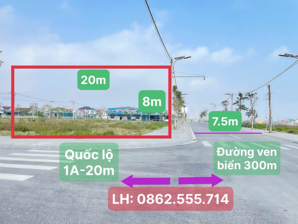 Đất nền xã Diễn Thịnh, huyện Diễn Châu 160m² - Vị trí giao thông thuận lợi!